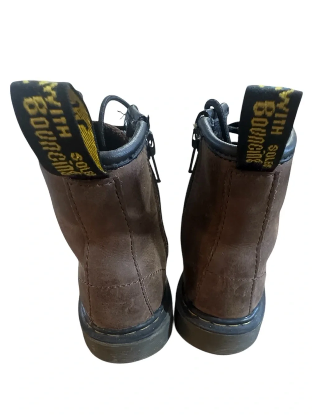 Dr. Martens Delaney Brown Boots kids sz 12